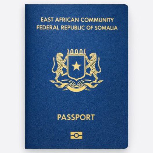 This is how the Somali passport could look if aligned with the East African Community e-Passport standards &amp; it could be a step forward in EAC regional integration.