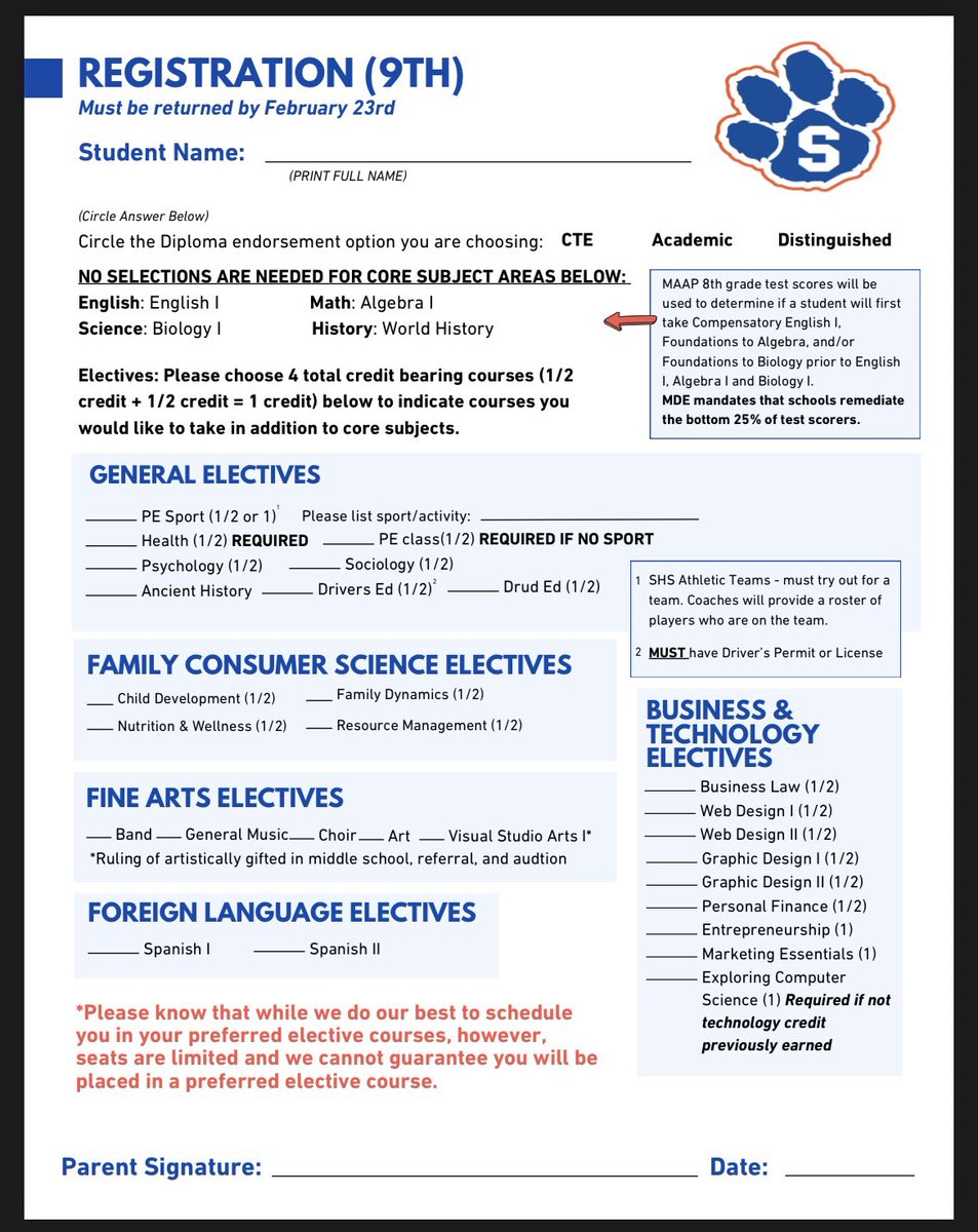 Saltillo High School tweet media