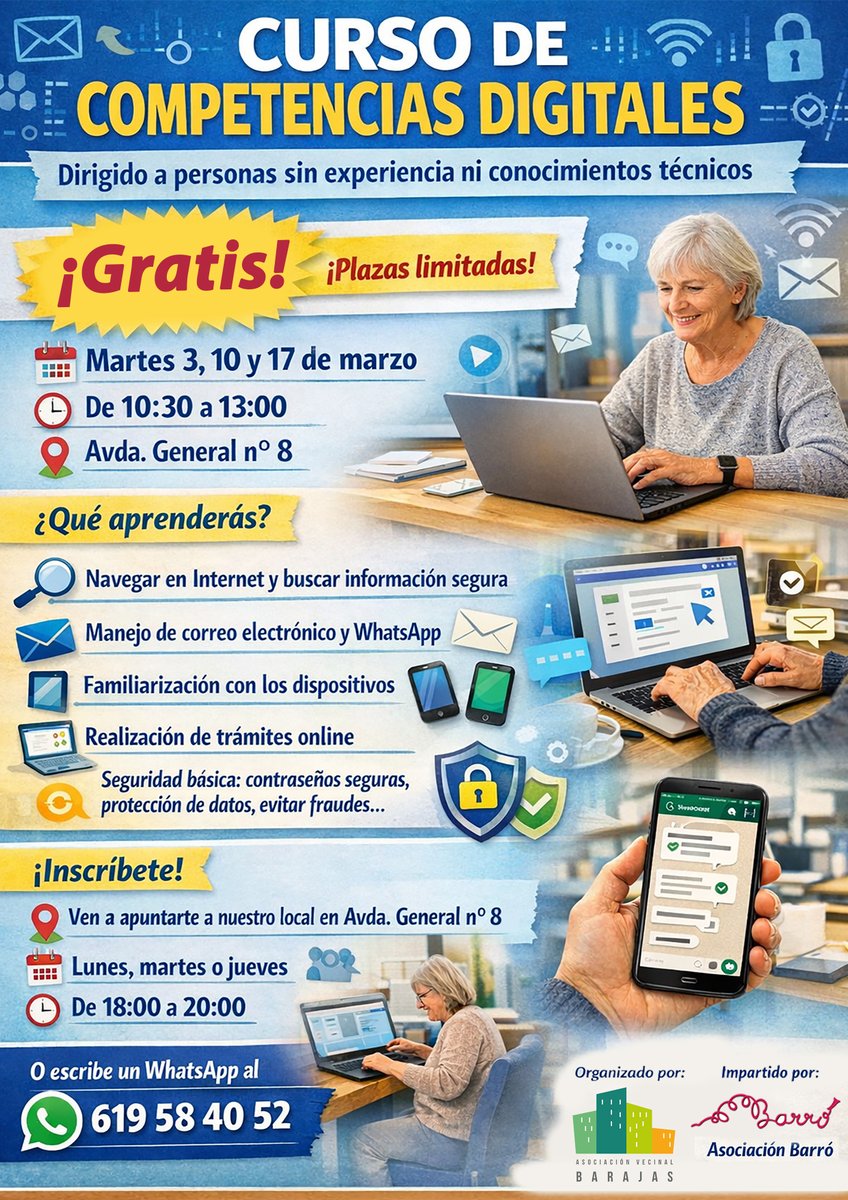 Aso.Vecinal Barajas tweet media