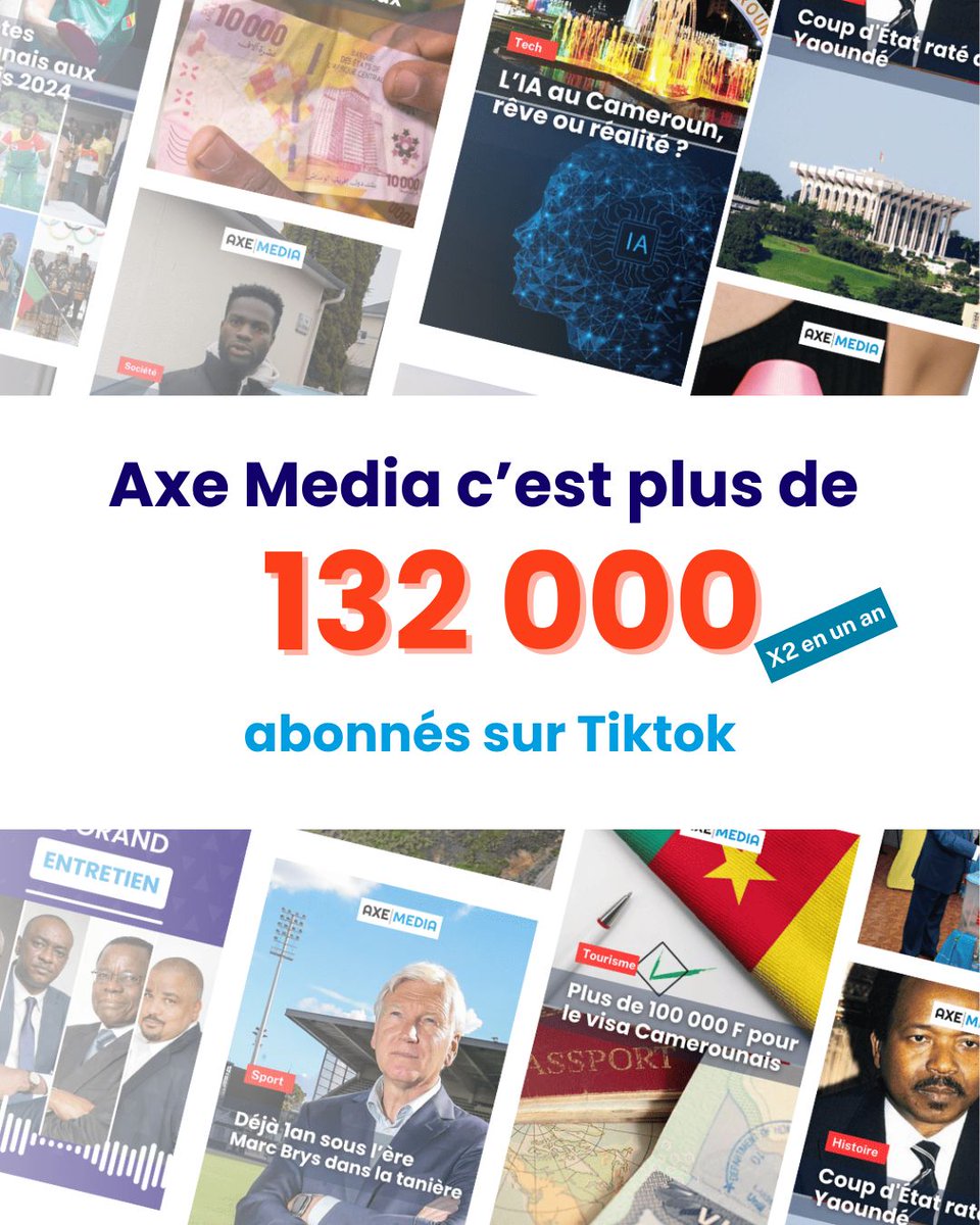 Axe Media - l'actualité camerounaise chaque jour tweet media