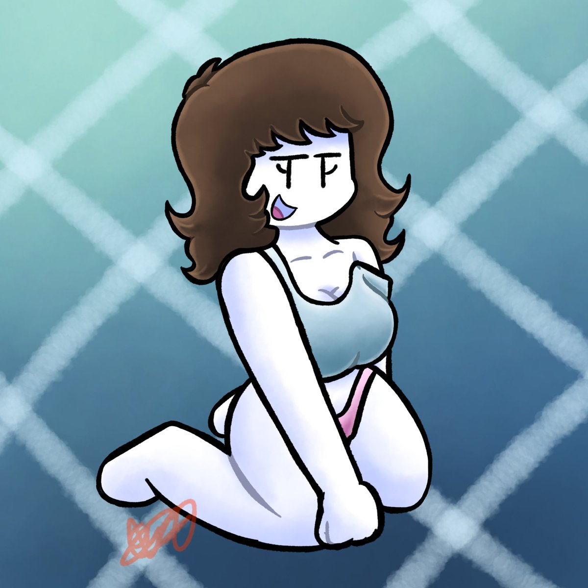 Bueno no sé si haré más dibujos está semana, pero veré que hacer xD en lo mientras disfruten a Stephanie 
#art #sfw #ocart #digitalart #suggestive