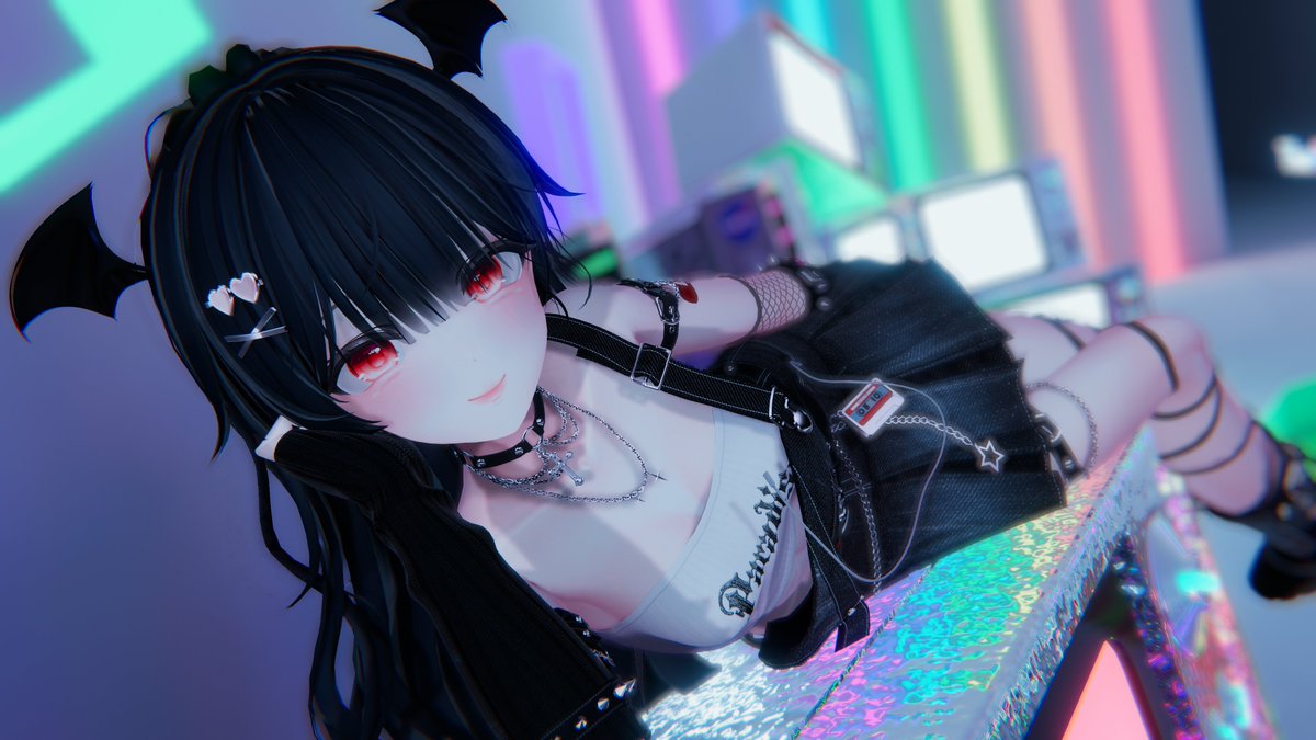 『内緒話、しよ？』🤫💖

#VRChat
#VRChatPhotography