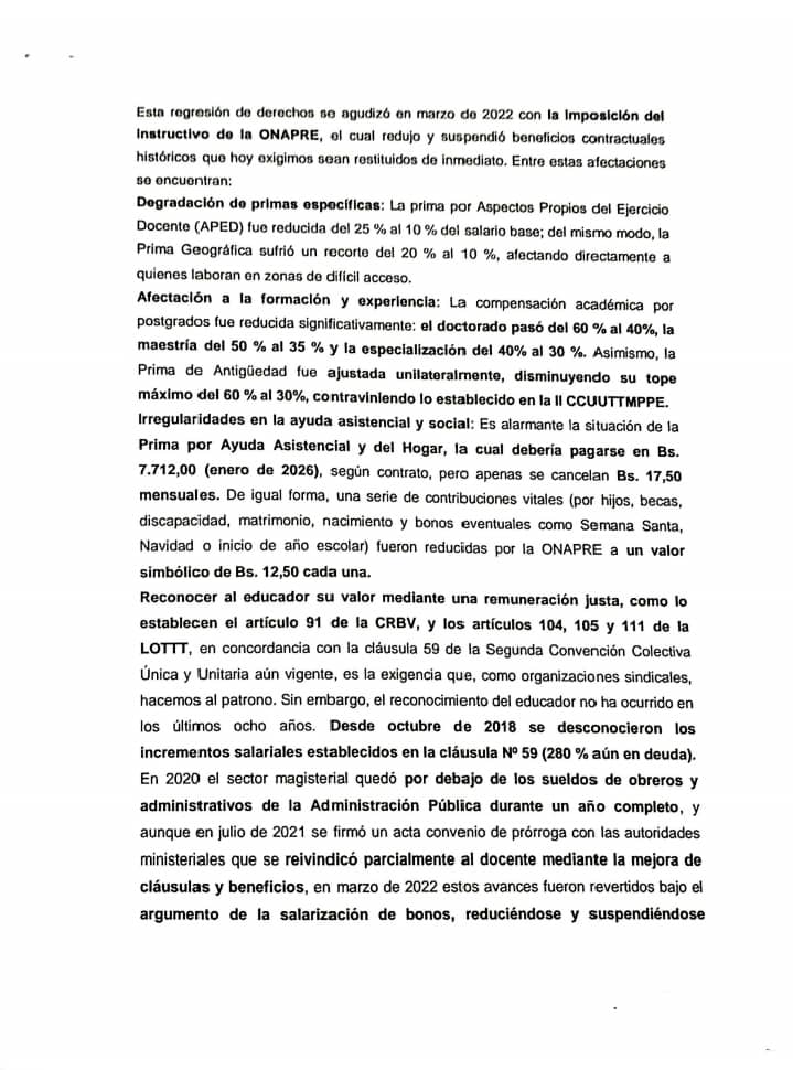 fvmluchaonline's tweet photo. 🆘📢La precariedad del salario del maestro venezolano es inhumana. 🆘📢El deterioro de la calidad de vida de los trabajadores exige una respuesta inmediata del Estado. 

¡Mejorar las condiciones salariales es impostergable!  #Educación #Magisterio #Venezuela https://t.co/i0K7iAQKKp
