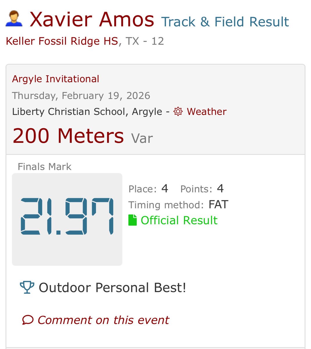 Xavier amos tweet media