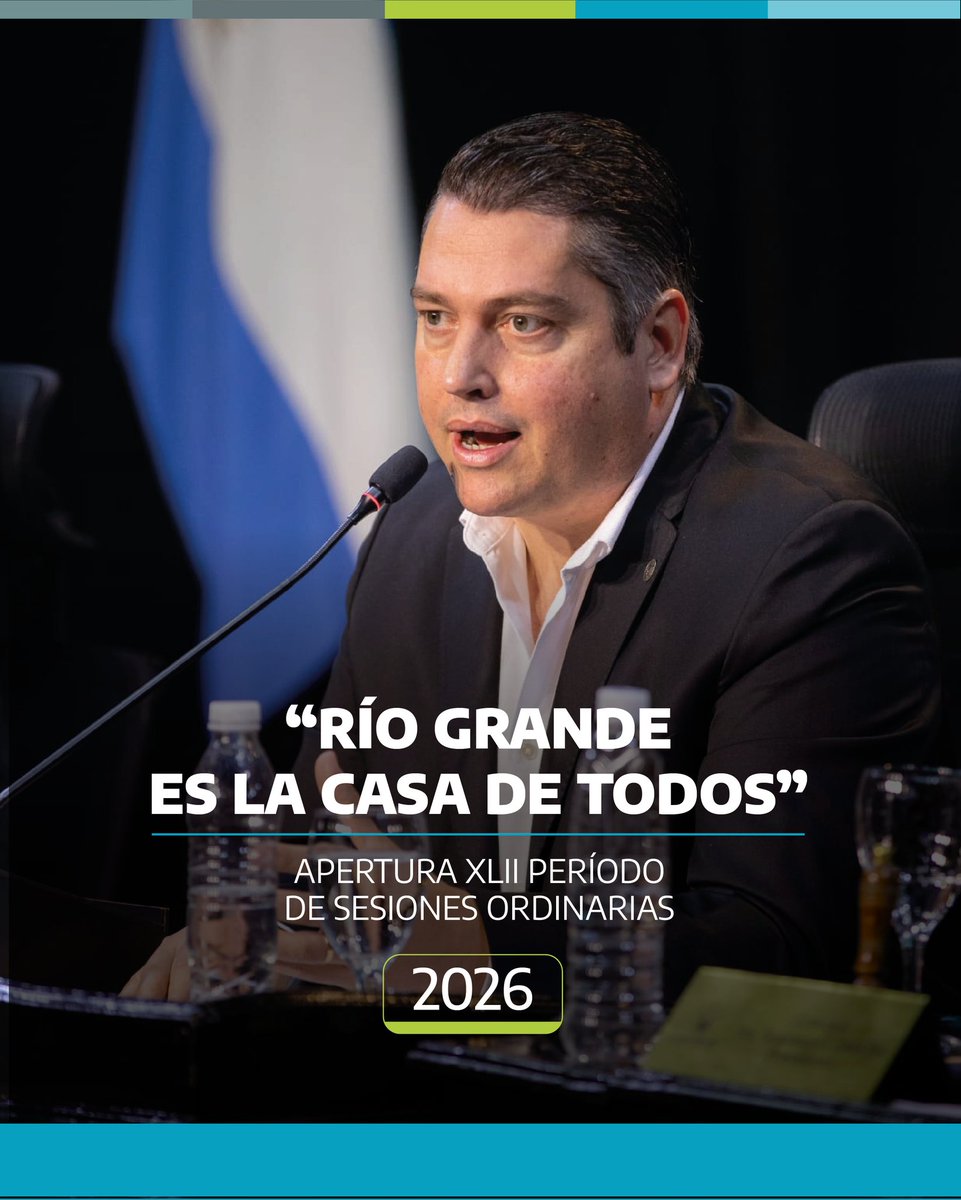 Hoy ante el Concejo Deliberante detallamos cómo vamos a hacer funcionar integralmente la ciudad durante 2026.

Desde la salud municipal y la obra pública hasta los servicios cotidianos que hacen que Río Grande funcione todos los días.

Con orden y con un plan paso a paso.

Río