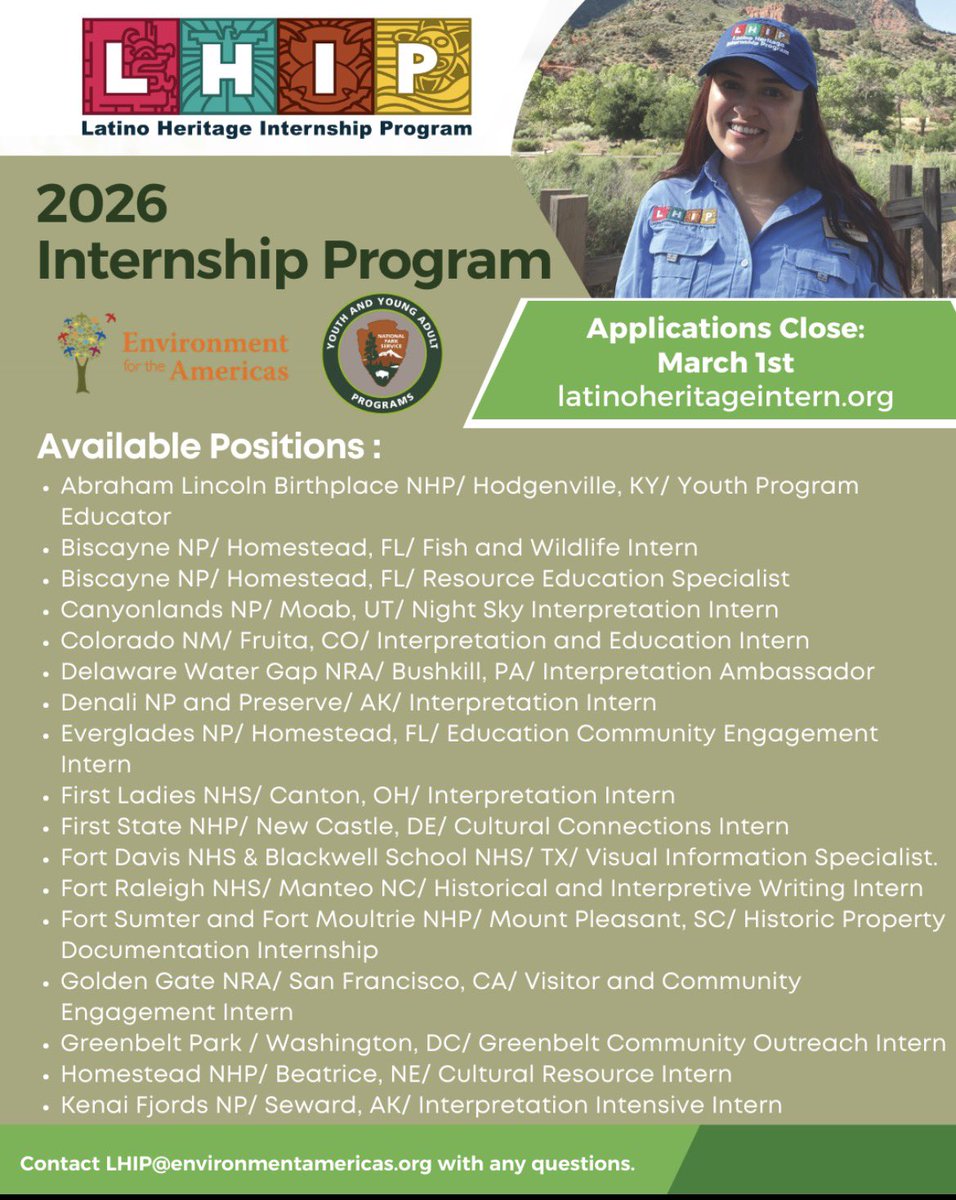 NPS Youth & Young Adult Programs tweet media