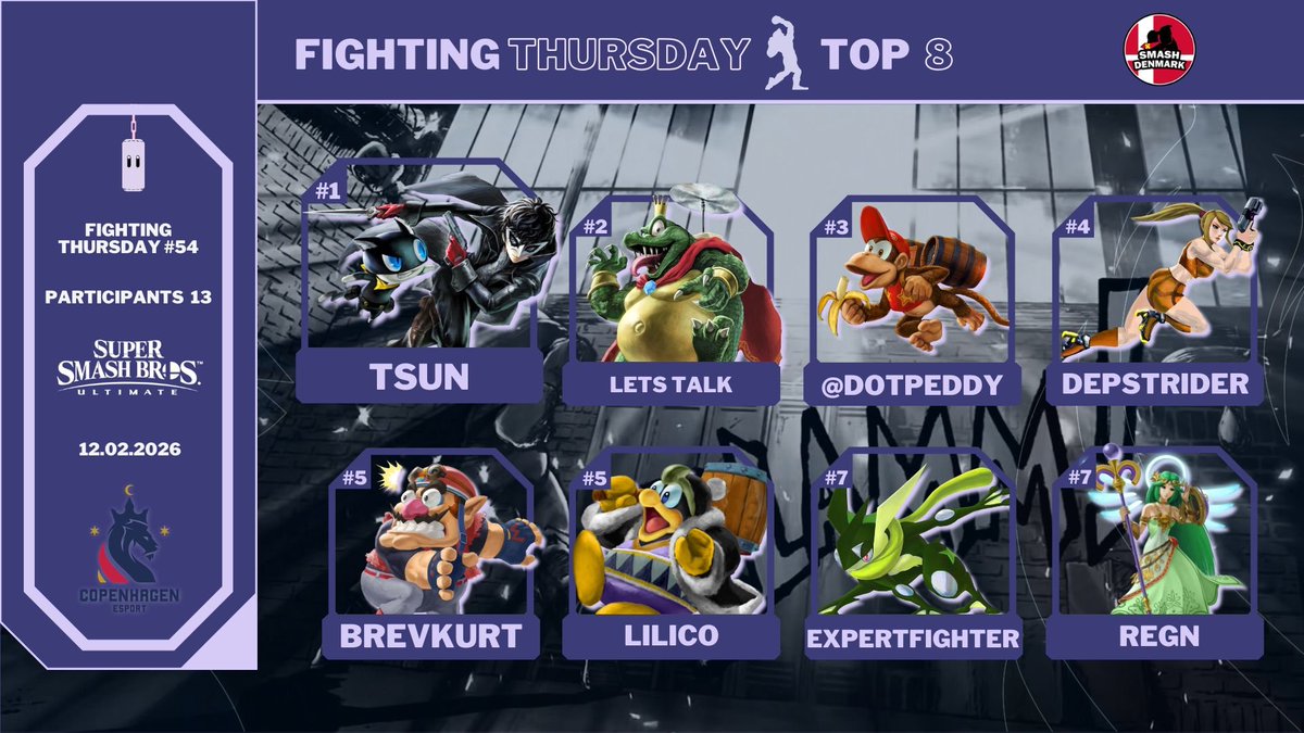 Smash Bros. Denmark tweet media