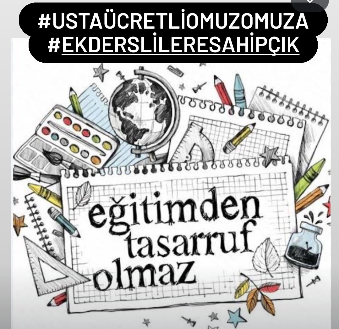ctlk_krmt's tweet photo. Usta öğreticiler ve ücretli öğretmenler eğitim sisteminin görünmeyen kahramanlarıdır. 

Haklarımız için omuz omuzayız!

@RTErdogan @Yusuf__Tekin @mebhbogm @TBMMresmi @TBMMGenelKurulu @cengizmete
@herkesicinCHP
@Suat_Ozcagdas @iyiparti
@MHP_Bilgi

#UstaÜcretliOmuzOmuza #EkderslilereSahipÇık