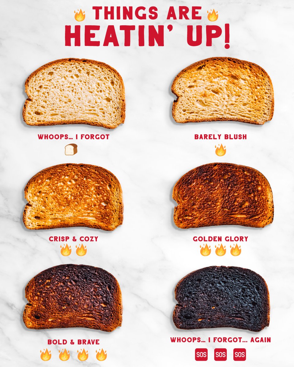 Crispy edges, soft middle, or somewhere in between? Let the great toast debate begin! 👇