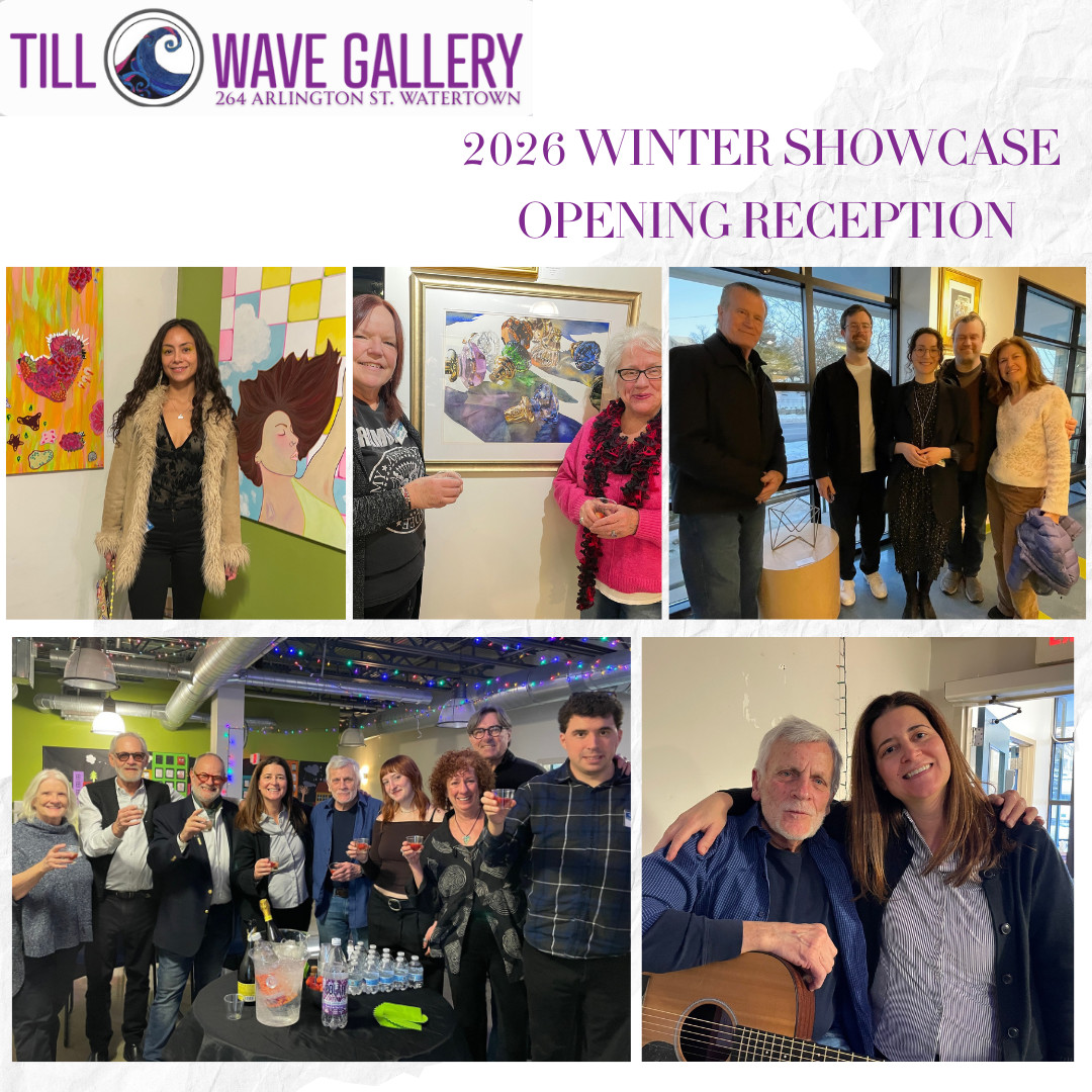 A wonderful evening at the TILL Wave Gallery Winter Showcase opening reception! The space was filled with creativity, conversation, and a strong sense of community as guests came together to celebrate the incredible work featured in this season's exhibit.

#ArtGallery #Art