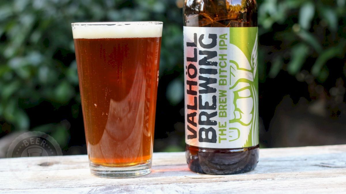 Beer of the Past for Feb 20th, 2018: The Brew Bitch IPA from Valholl Brewing Co. LLC (botd.us/jRiMGZ) in Poulsbo, WA. #beertography #craftbeer #beersnob #drinklocal #beer #ilovebeer #lovebeer #beergeek <a href="/ValhollBrew/">Valhöll Brewing</a>