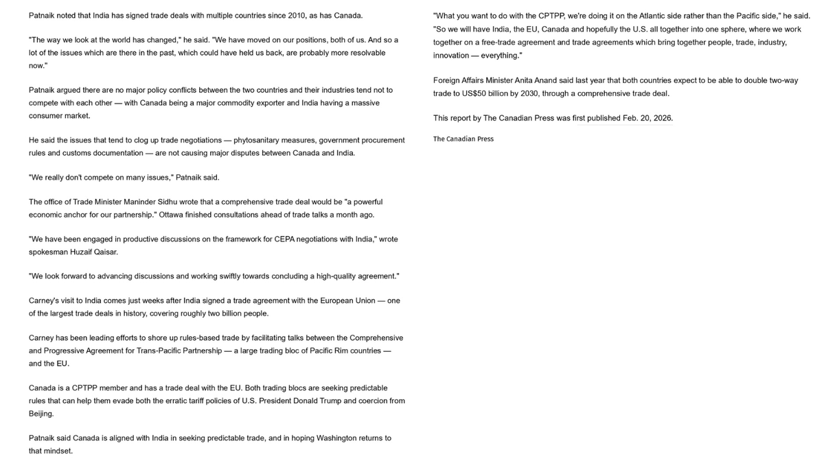 India in Canada tweet media