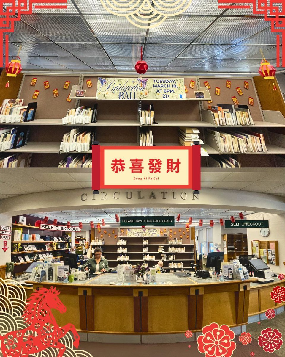 新年快乐! 恭喜發財! Wishing you happiness and prosperity for the Lunar New Year from us at the Acton Libraries #WestActonCitizensLibrary #ActonMA #WestActon