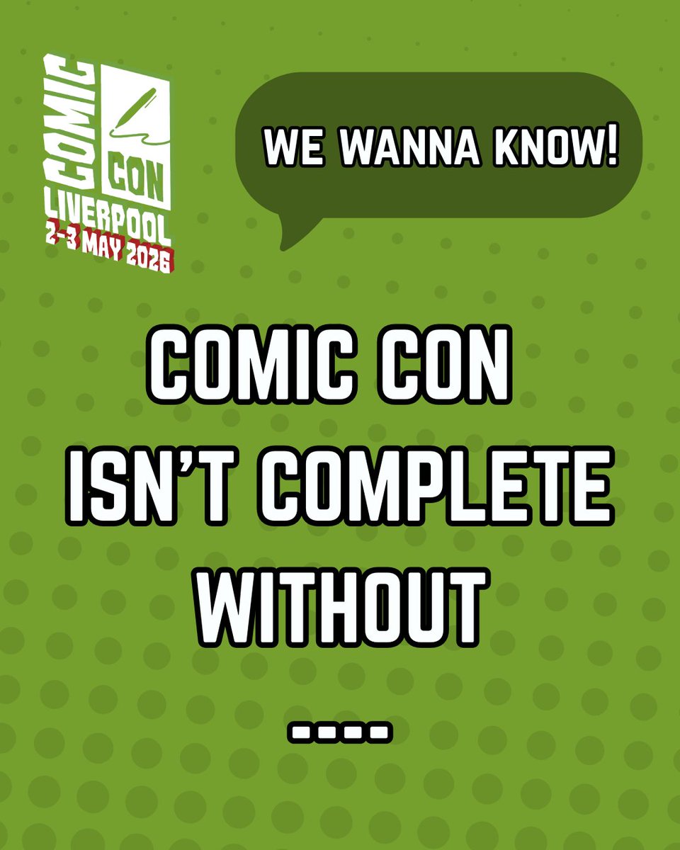 Comic Con Liverpool tweet media