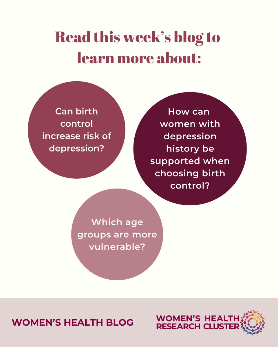 Women's Health Research Cluster tweet media