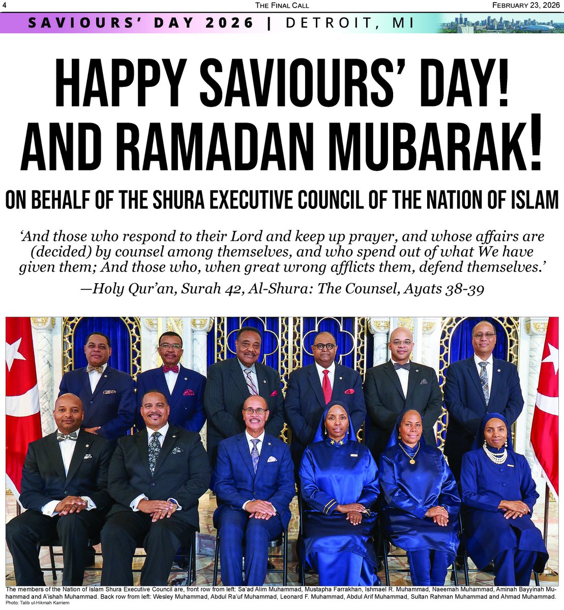 The Final Call News tweet media