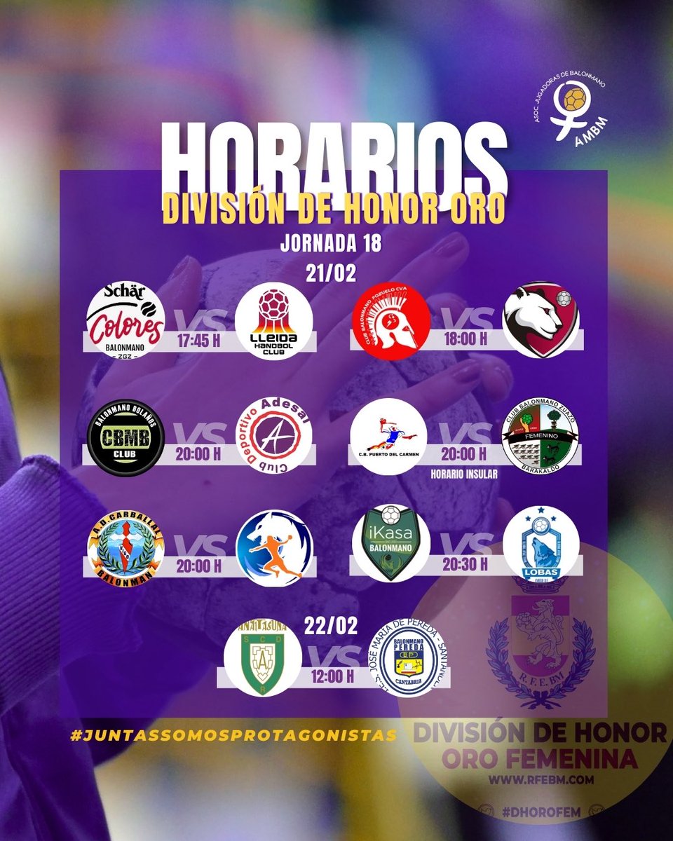 Asociación de Jugadoras de Balonmano tweet media