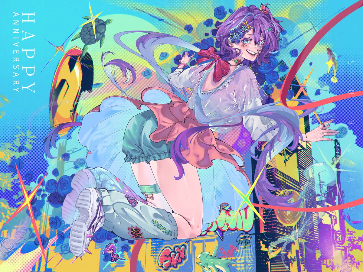 For you, Who smile beautifully.
#Hal1versary