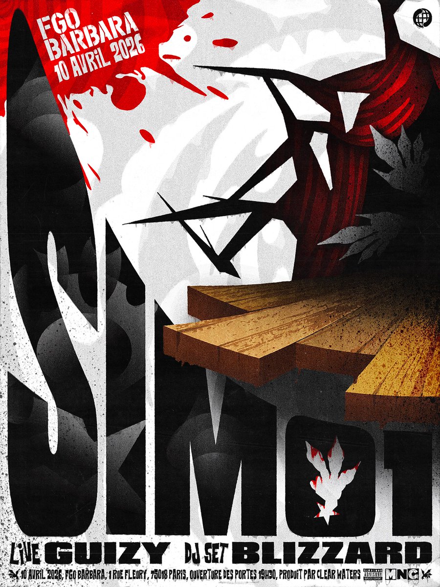 PARIS - 10 AVRIL 
1ère Partie @/halflifeguizy 
DJ Set <a href="/Blizzard333_/">blizzard___</a> 
affiche par <a href="/nzolbrn/">z3n000</a>
produit par <a href="/CLEARWATERSPROD/">Clear Waters Productions</a>