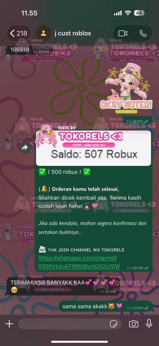 RELS 🚀 TOPAP GAMEPASS & B0BAX (ORDER KE WA✨) tweet media