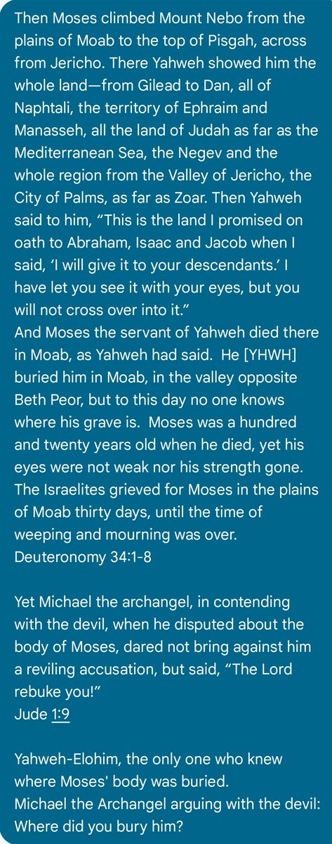 ThaddaeusBappe's tweet photo. @DonnieDarkened @RyLiberty People are indeed waking up to the works of Yahweh-Elohim.   The "God" of Israel.  Lying &amp; murderous.  Some Elohim abused us. Others loved humans.  Regardless, all villainized by YHWH &amp; called false or demons.  YHWH's lies need exposed.  YHWH murdered Moses. Yeshua was murdered. https://t.co/v2dS9iRb62
