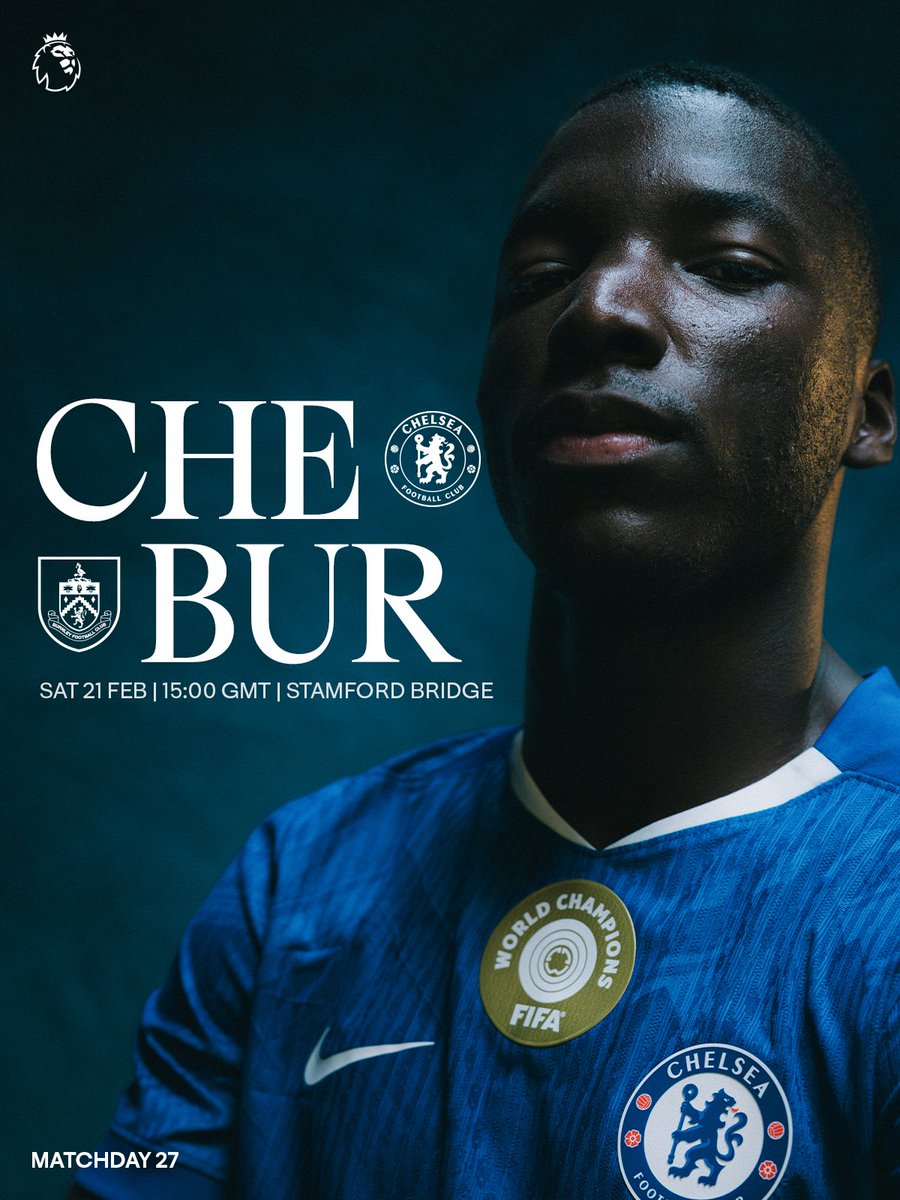 Back at Stamford Bridge today! 🔵

#CFC | #CHEBUR