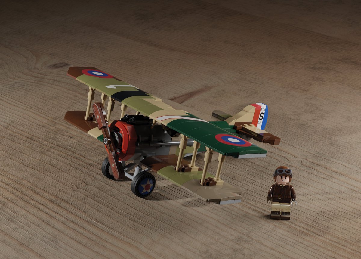 brickmaniatoys's tweet photo. SPAD S.XIII – 94th Aero Squadron
New batch now preordering!
https://t.co/K4TrUTlzgS
#brickmania #brickarms #ww1 #fighteraircraft #spad https://t.co/GKBg4wYTlb