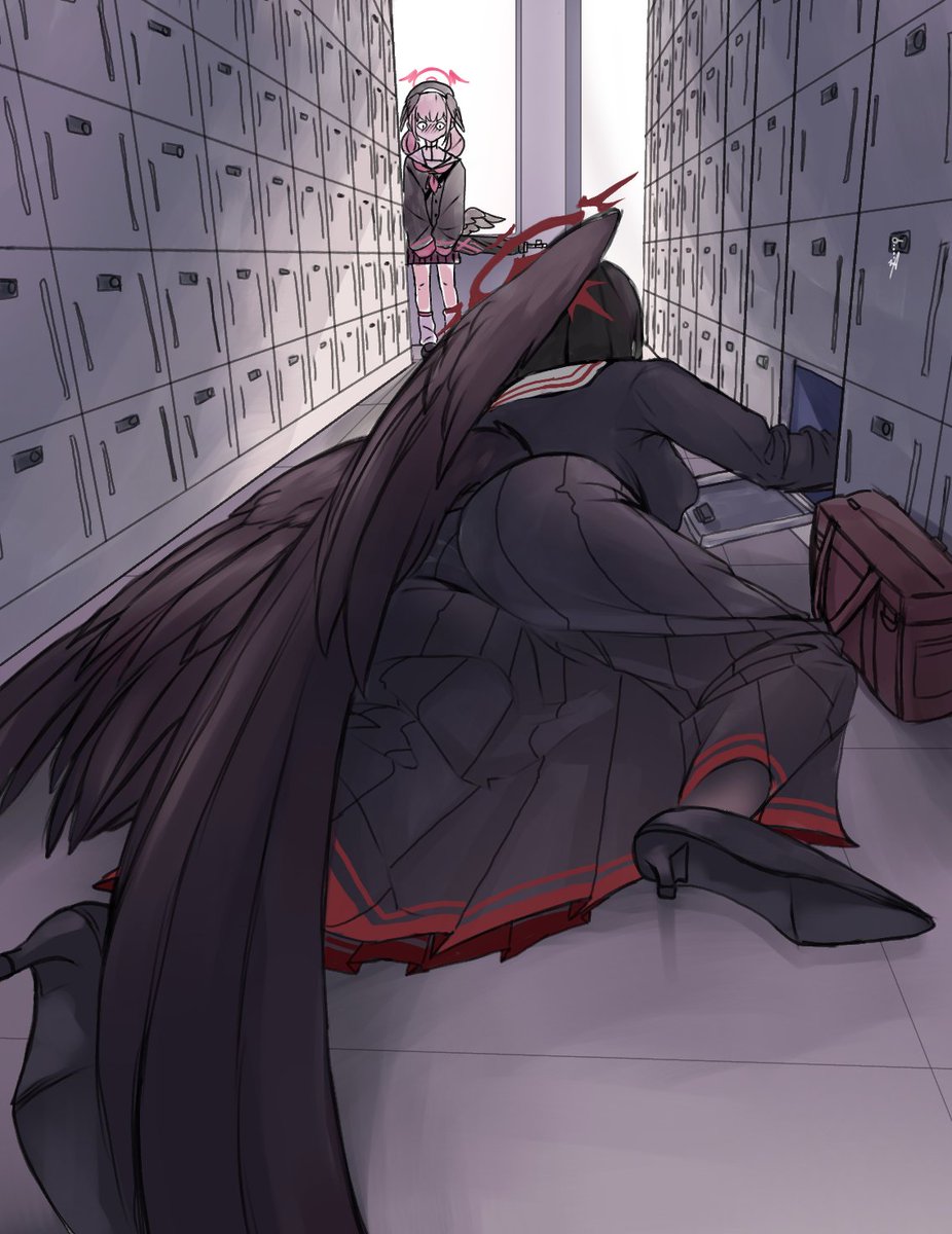 crippling_mark's tweet image. #ブルアカ