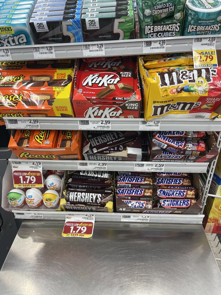 I don’t care what you say all candy does not taste the same as it was like 10 years ago it’s like they’re making it cheaper and charging more even the Reese‘s peanut butter cups don’t taste like they used to be a poor kids will never know the amazing taste. All they used to know