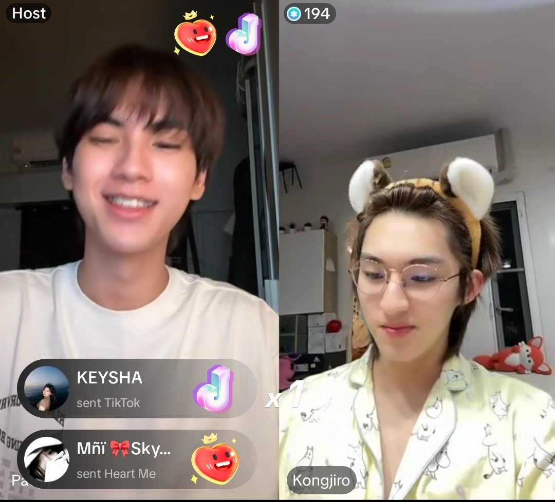 WAIT OMG PATJI IS LIVE WITH KONG ON TIKTOK!!! WAKE IP EVERYONE