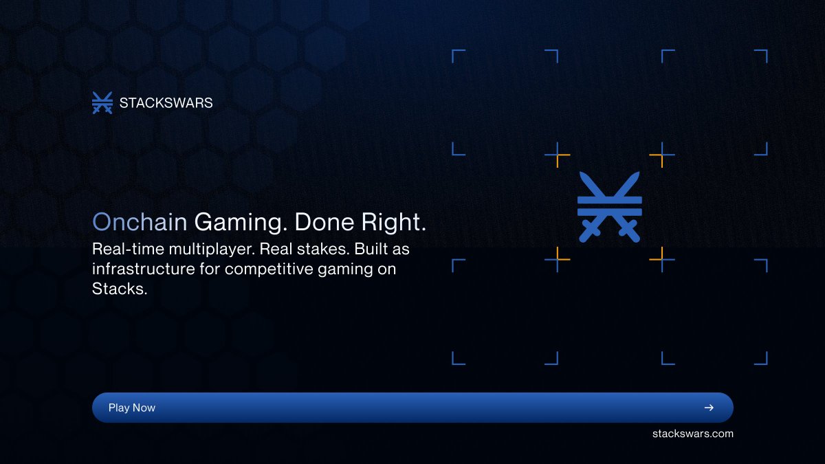 iflames_1's tweet photo. Onchain gaming should not feel slow, experimental, or like a demo.

For the past 11 months, we have been building Stacks Wars to prove it does not have to.

Stacks Wars is a competitive gaming platform on Stacks where players compete in real-time multiplayer games, wager STX or supported tokens, and climb seasonal leaderboards.

It is live.

Over the past few months, we rebuilt the entire frontend from scratch with a cleaner UI, improved lobby system, player profiles, and a more polished overall experience.

We also refactored the backend into a plugin-based architecture. Any developer can now build and deploy their own game on the platform by implementing the game engine trait. This unlocks long-term scalability and turns Stacks Wars into infrastructure, not just a single game.

We now have two live games:

Lexi Wars, a competitive word battle supporting 2 to 20 players.
Ludo, the classic board game, reimagined for wager-enabled multiplayer with 2 to 4 players.
With Nakamoto fast blocks, deposits and payouts confirm in seconds. Real time gameplay, real stakes, real competition.

Stacks Wars started as a simple idea between me and my co founder Atomic. Today it is a growing platform with extensibility at its core.

If you are a player, come test your skill.
If you are a developer, build a game and plug into the ecosystem.
If you are building on Stacks, let’s push onchain gaming forward properly.

We are building the competitive gaming layer on Stacks.