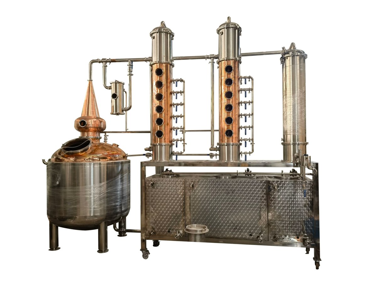 Mykola2608s's tweet image. The copper still boils with primal power, the new spirit flowing out like lava. Do you believe this embrace of copper and fire is the true heart of American whiskey?

#CopperStill #DistillerySoul #WhiskeyCraft