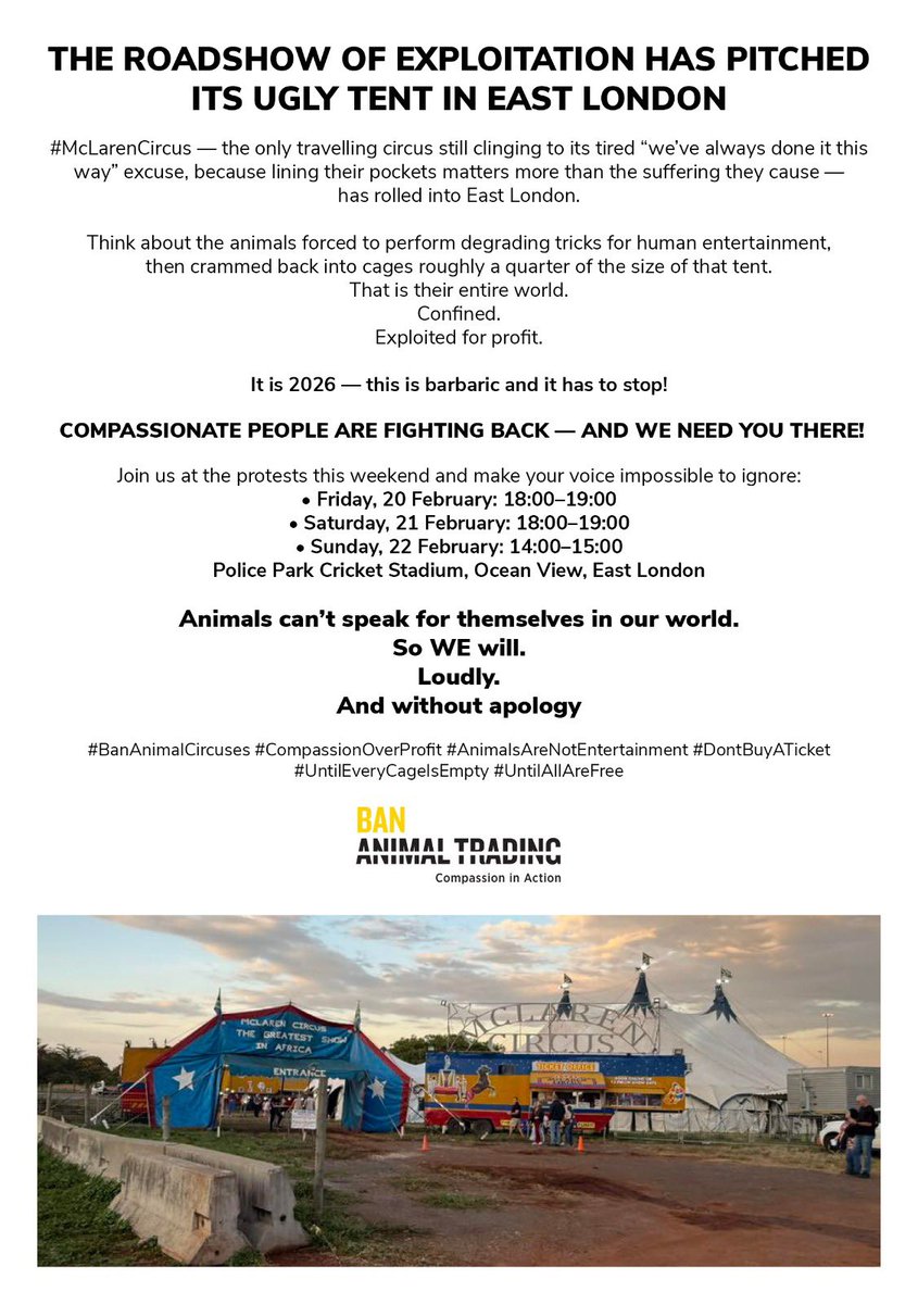 Ban Animal Trading tweet media