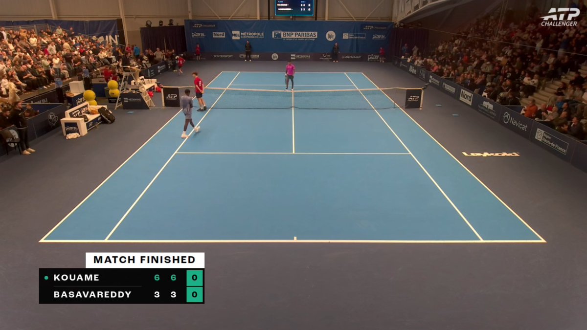 RemeliTennis's tweet photo. Moise Kouamé (16 ans mdr) vient de coller un 6-3, 6-3 à Basavareddy (ex top 100) 

Désolé mais on va faire un peu de bruit là https://t.co/ELVOv2wX64