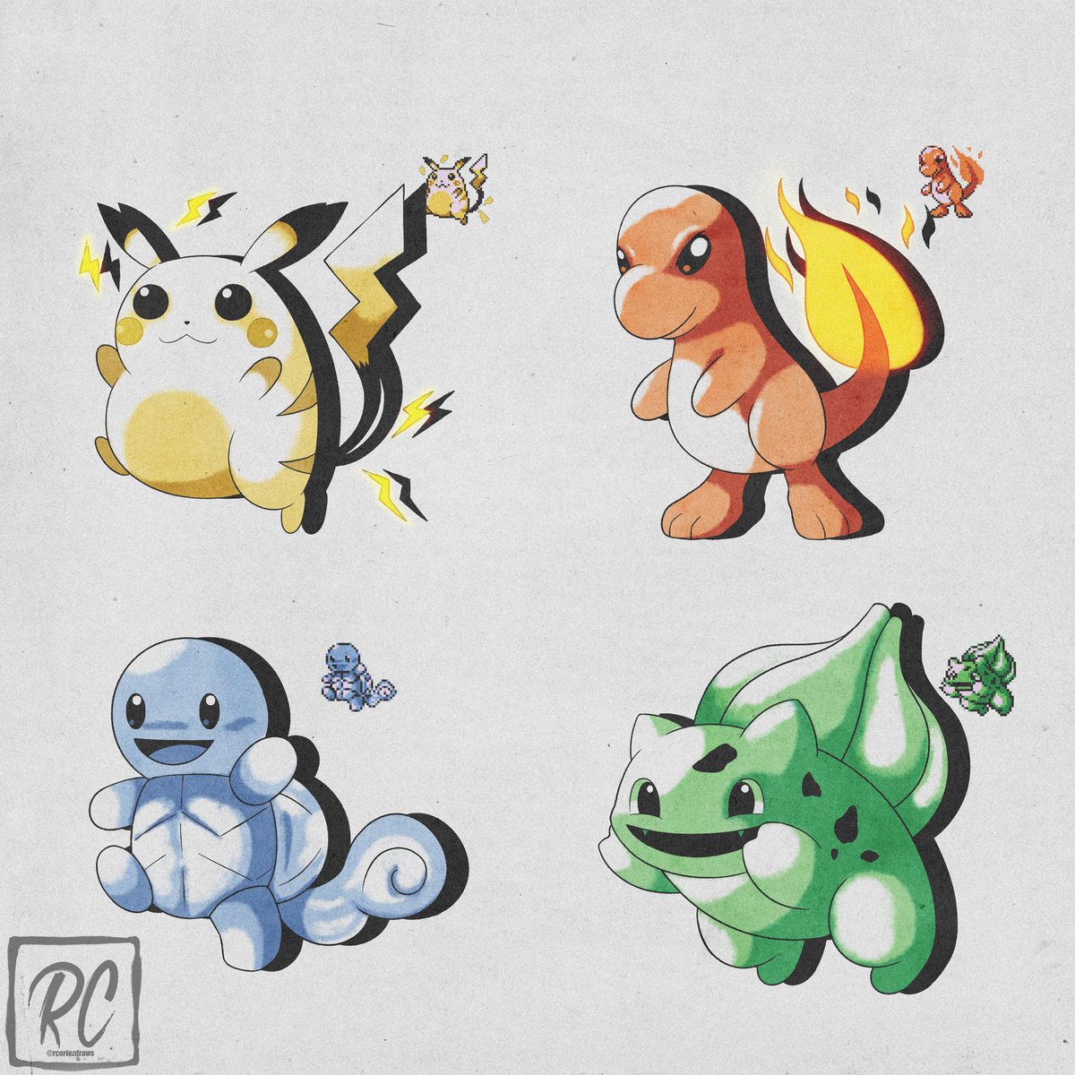 rcortezdraws's tweet image. Who’s buying Pokemon Firered and Leafgreen on the Switch?