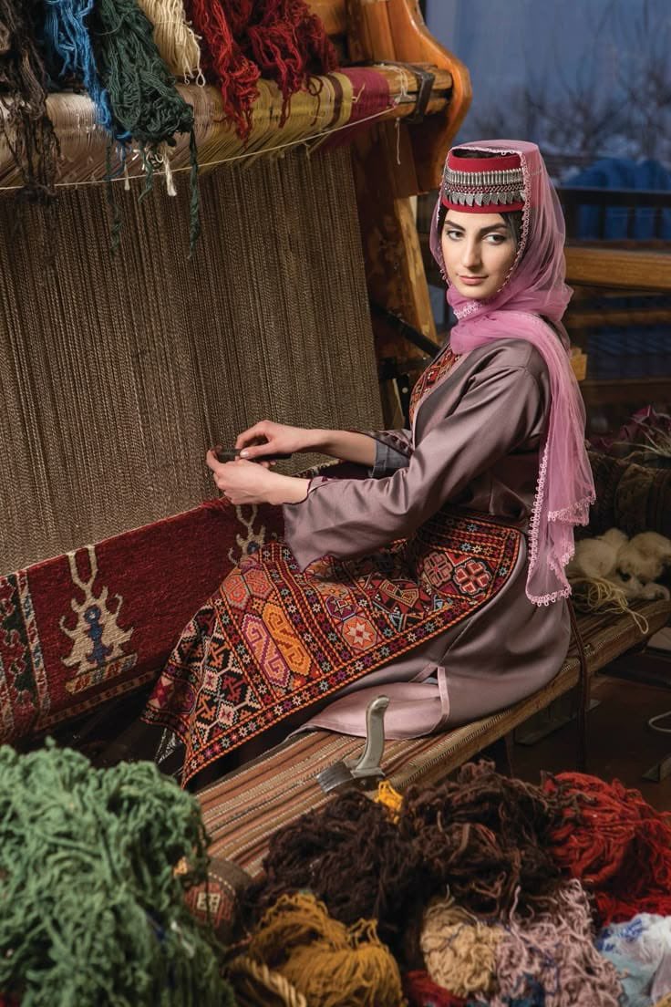 Armenian Carpet Weaver
