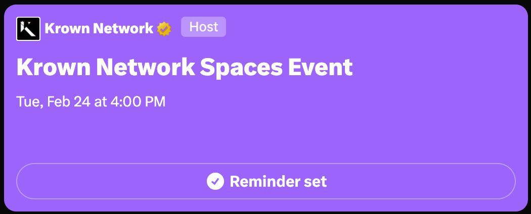 🚀 Building a wallet in public.
We’ll discuss:
📱 App growth
🔐 QRNG-powered security with <a href="/QEM_Corp/">Quantum eMotion</a>
⚽ Brand partnerships
🎟️ Conference activation
Live on Spaces.
Tap in 👇
x.com/i/status/20244…
<a href="/KROWNCEO/">James Stephens</a>
#Qastle #QuantumSecurity #CryptoWallet #Web3 #Bitcoin2026 #Spaces