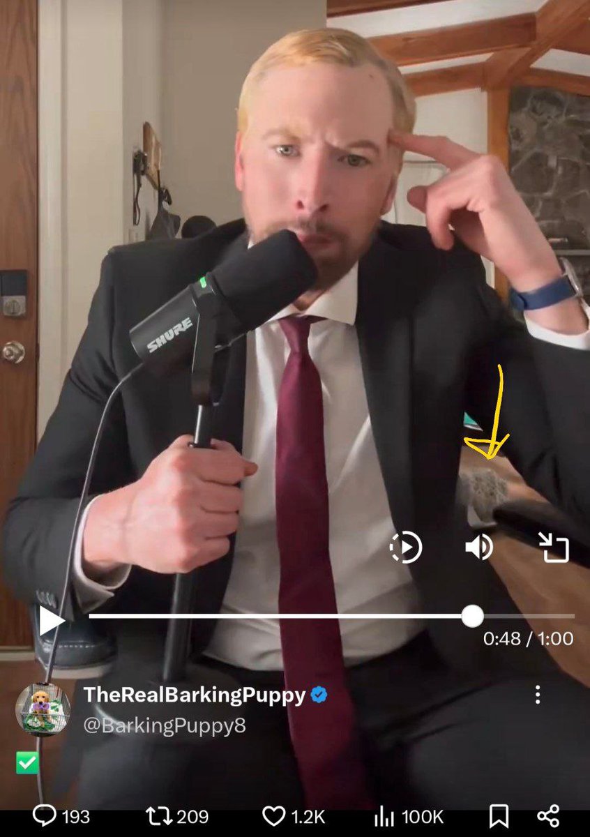 he literally got the old rug out of storage and left it visible in the background