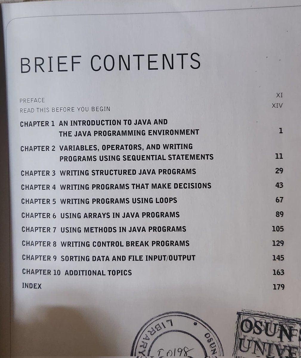 Over the last two weeks I have been learning Java 

Why Java? I have had it in mind to learn it and I got to know I will be doing Java two weeks to exam . Went to the school library and get  myself some books. Stay tuned while I build something after exam 
<a href="/elormkdaniel/">Elorm Daniel</a> <a href="/ireteeh/">Dr Iretioluwa Akerele</a>