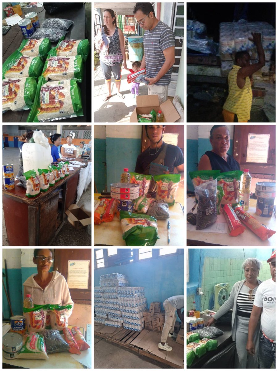 🇨🇺 Gracias México ❤️

Ya se distribuye en #DiezDeOctubre el módulo de donación enviado por la Presidenta de México. 

#CubaNoEstáSola 
#CubaVencerá