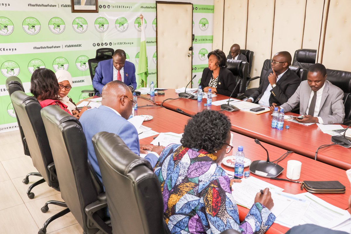 Our consultative meeting today as COIN-10 with IEBC commissioners steered issues related to election ecosystem in Kenya and what IEBC &amp; all stakeholders must do to build trust, ensure accountability and make our democracy resilient &amp; progressive.