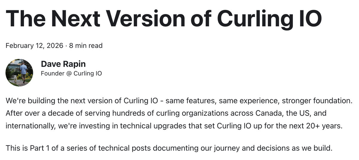 Curling IO tweet media