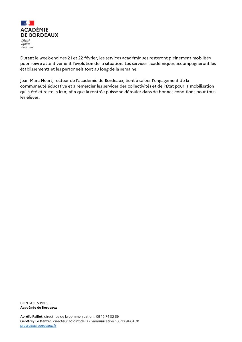 Académie de Bordeaux tweet media