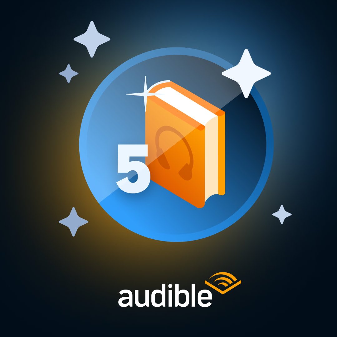 RussellPBackup's tweet photo. I crushed the Audible listening challenge.
I finished 5 audiobooks in 16 days!

https://t.co/xnqUbTmvz0 https://t.co/cBgHsYyg6D