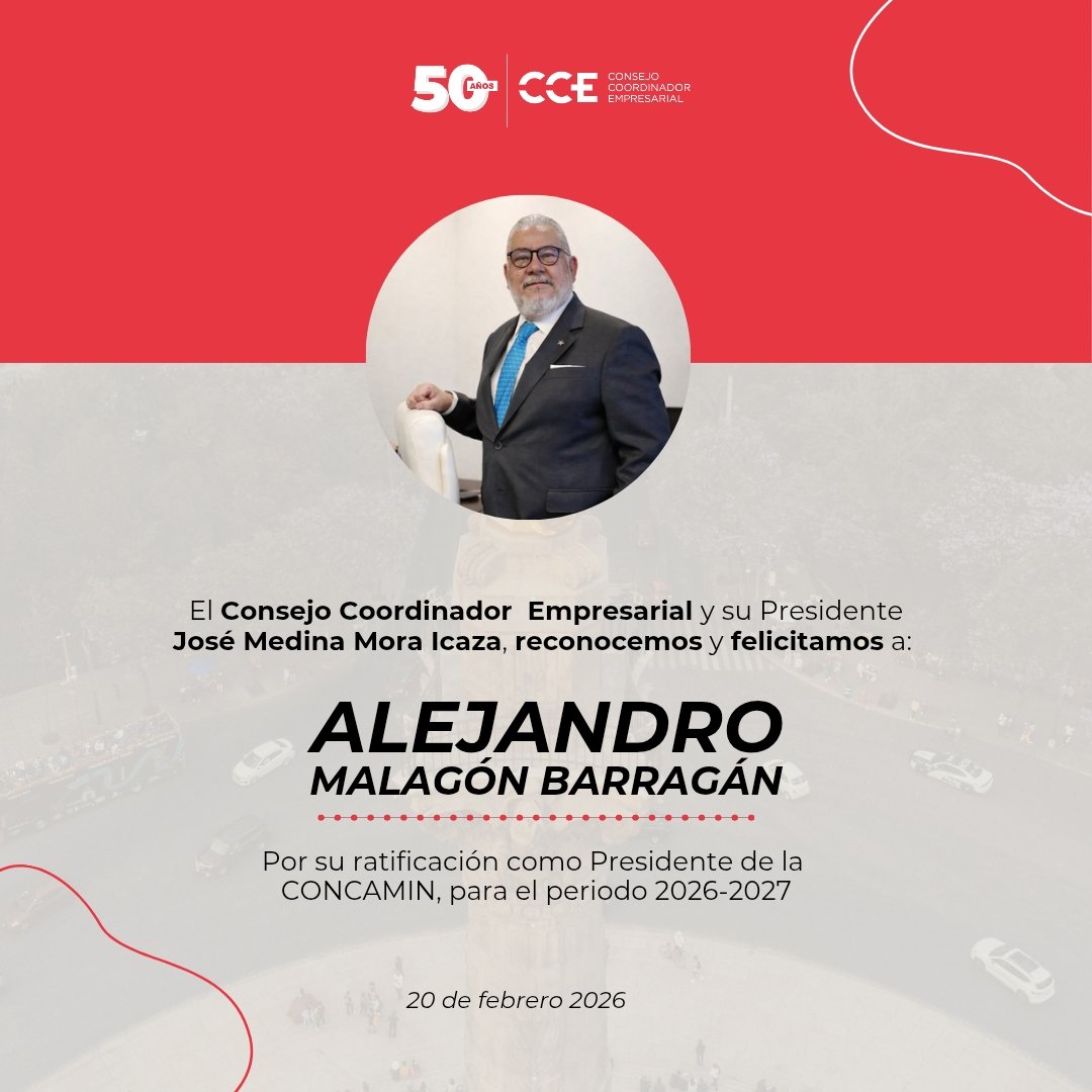 Consejo Coordinador Empresarial CCE tweet media