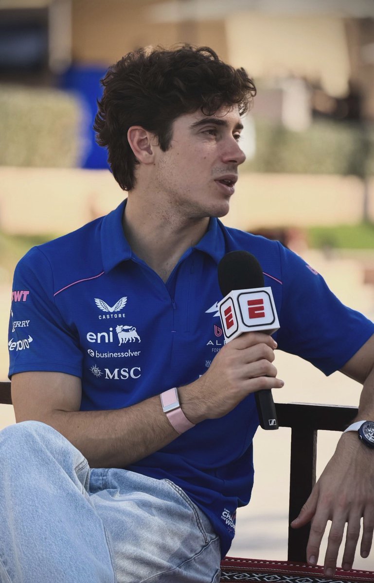 📸 Fran en una entrevista con <a href="/Gp1Fossaroli/">Juan Fossaroli</a>