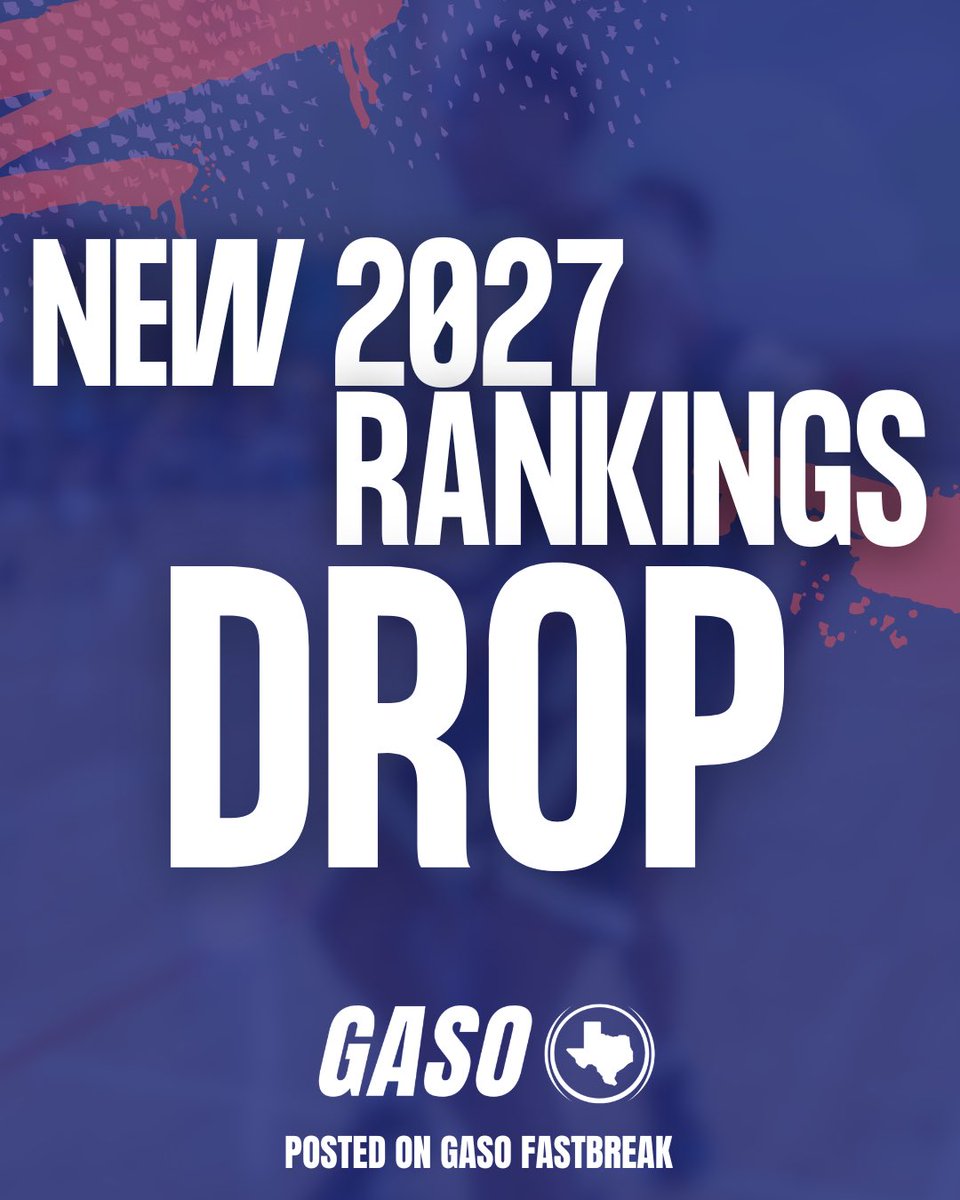 TexasHoopsGASO's tweet image. 2027 Rankings Refresh is LIVE ‼️

• GASO’s list of the Top 160 juniors in Texas
• Risers &amp;amp; New Faces Analysis
• D1/D2 Playoff Power Rankings
• Play-In Scenarios
• 2027 Best of the Rest

Subscribe now!

🔗 open.substack.com/pub/gasofastbr…