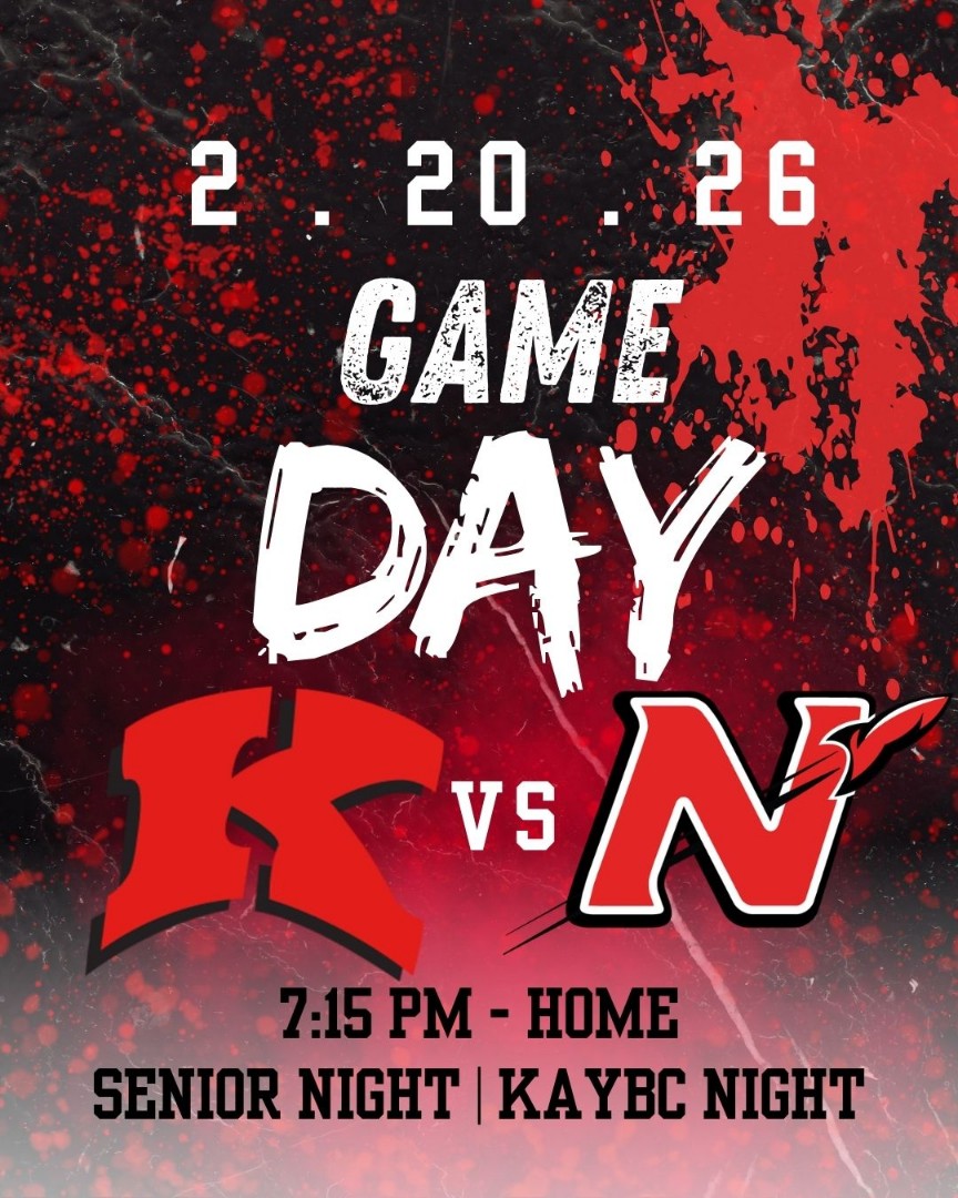 Final regular season home game tonight. It's Senior Night! We will recognize our four fantastic 2026 seniors: Ryan Buchanan, Hunter Holschuh, Maddox Mendoza, and Kegan Pleau. It's also our KAYBC Night. Let's pack the gym!

Live Stream: youtube.com/watch?v=jgY08m…