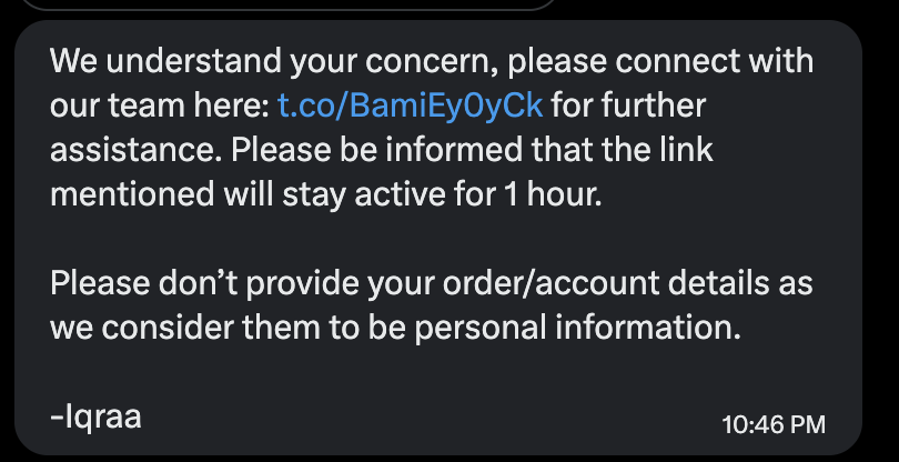 jayantrao's tweet photo. @AmazonHelp Yeah . GENERIC BS! https://t.co/t2EhWhPfBH