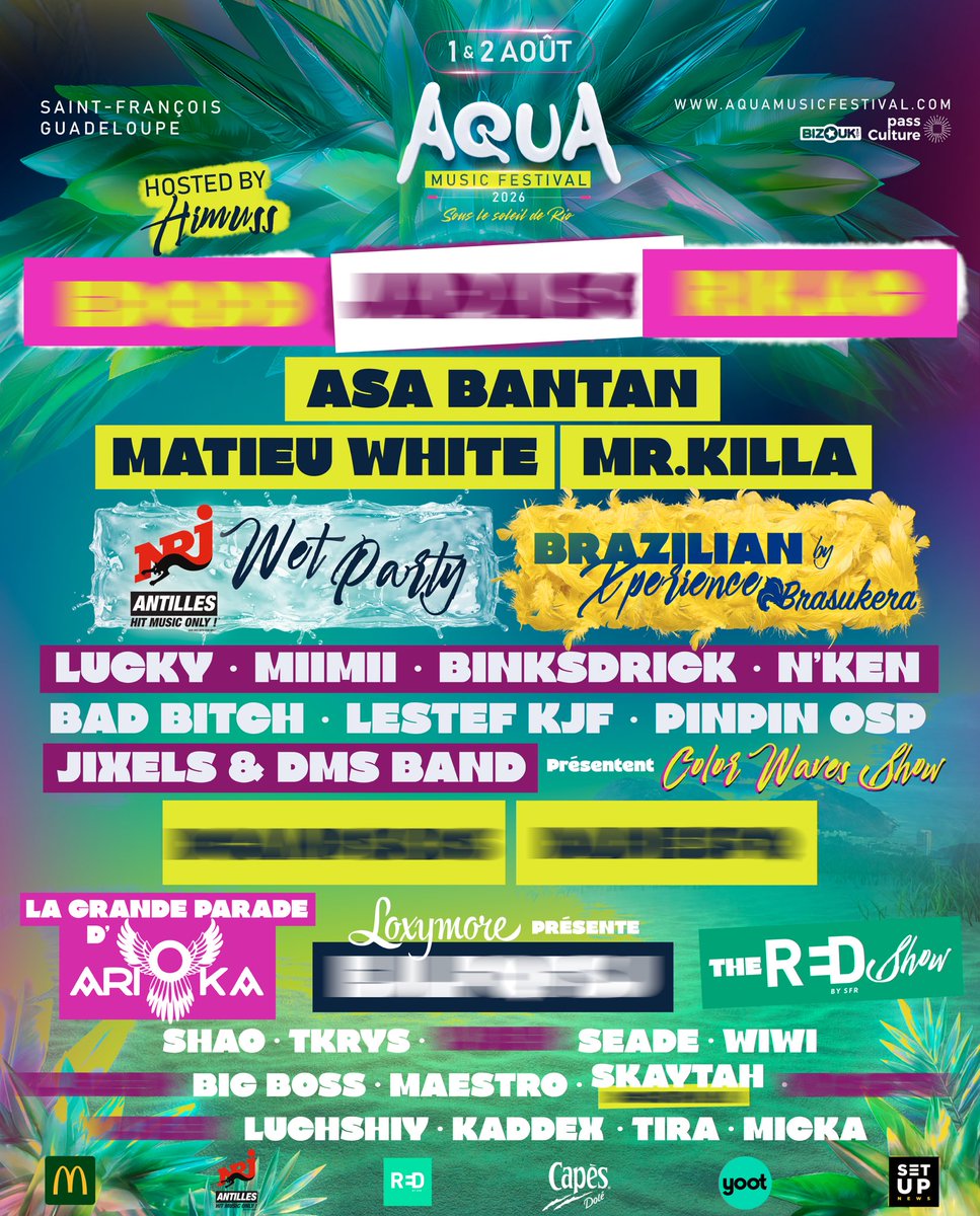 AQUA MUSIC FESTIVAL tweet media